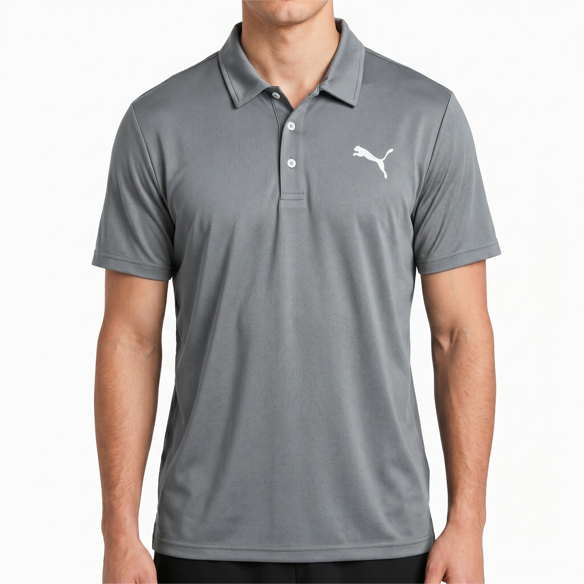 Branded Men's Premium Short Sleeve Performance Golf Polo T-Shirt
