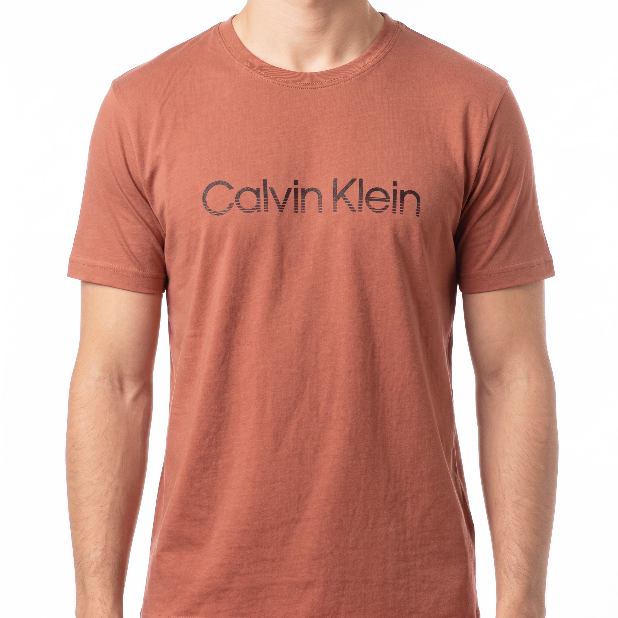 Branded Men's Short Sleeve Crew Neck Graphic Logo T-Shirt